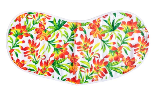 Indian Paintbrush Burp Cloth & Bib Combo