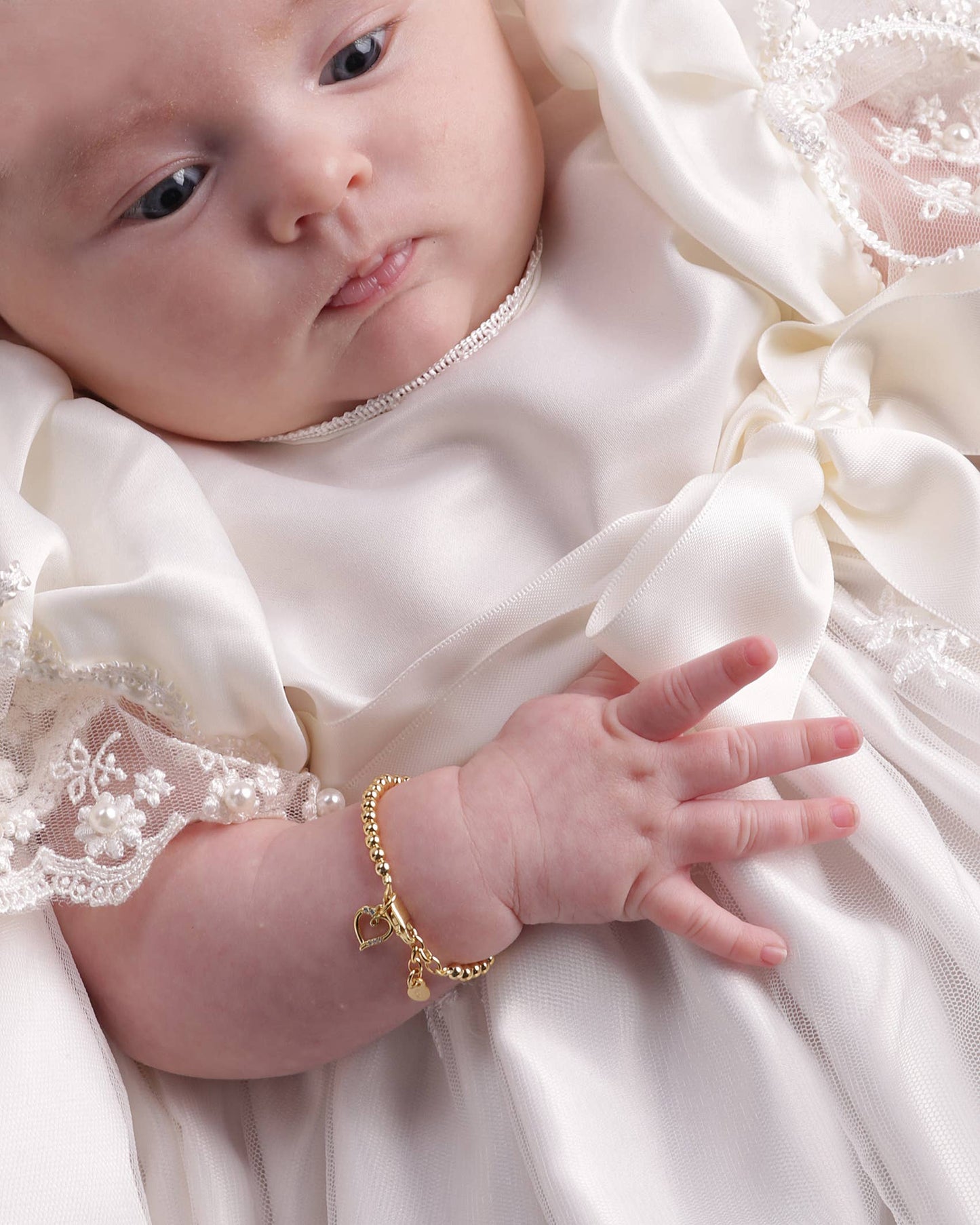 Aria-14K Gold-Plated Bracelet w/Heart