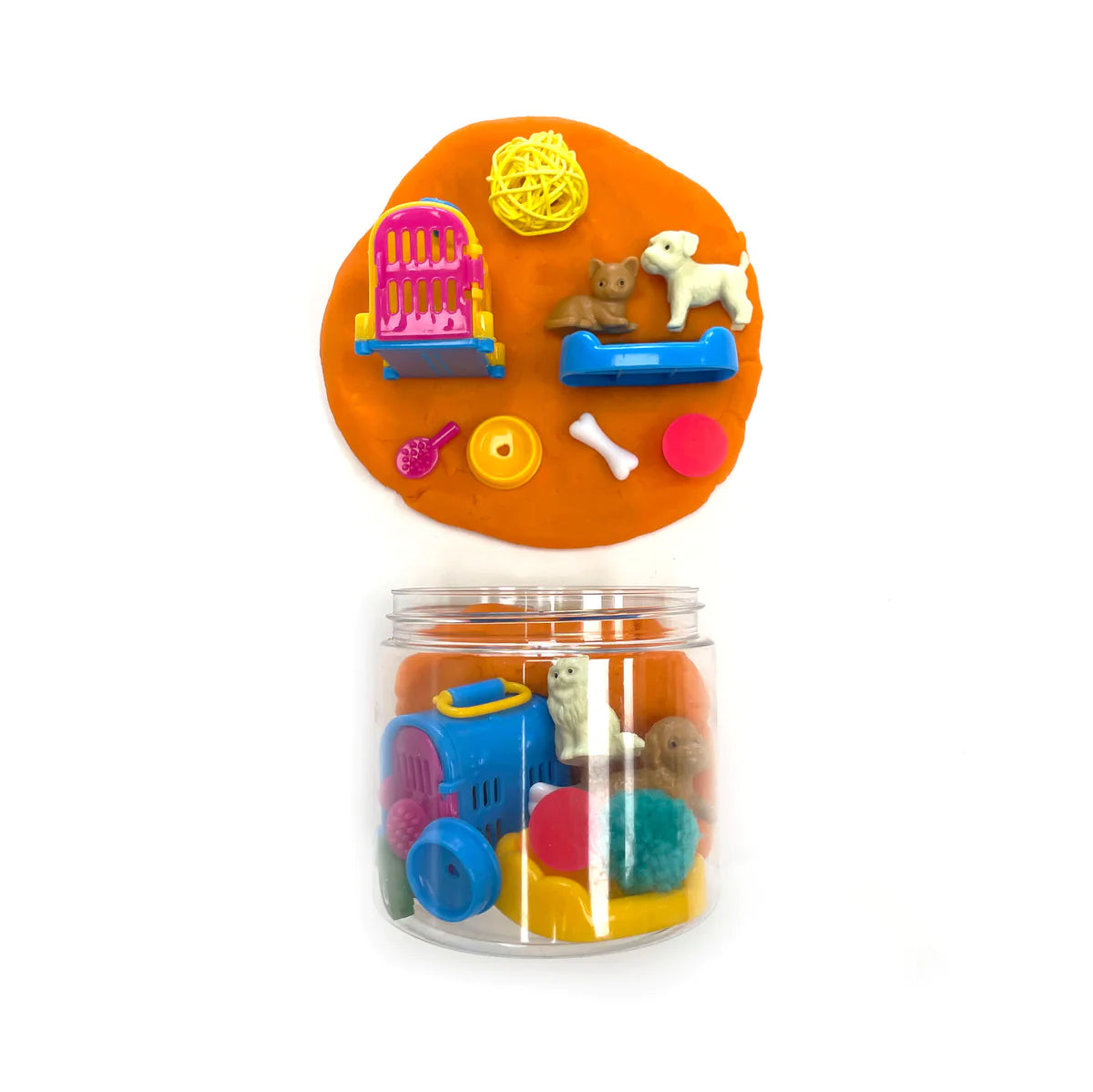 Puppies & Kitties Sensory Dough-to-Go Kit