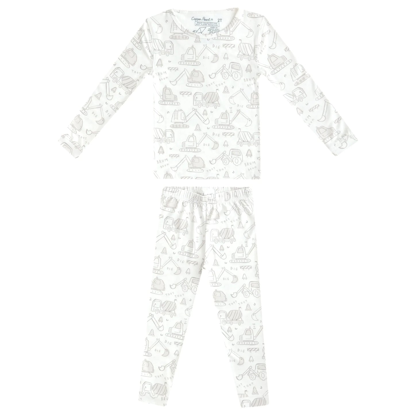 2 pc Long Sleeve Pajama Set | Gage