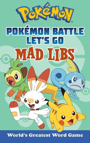 Pokemon Battle Lets Go Mad Libs