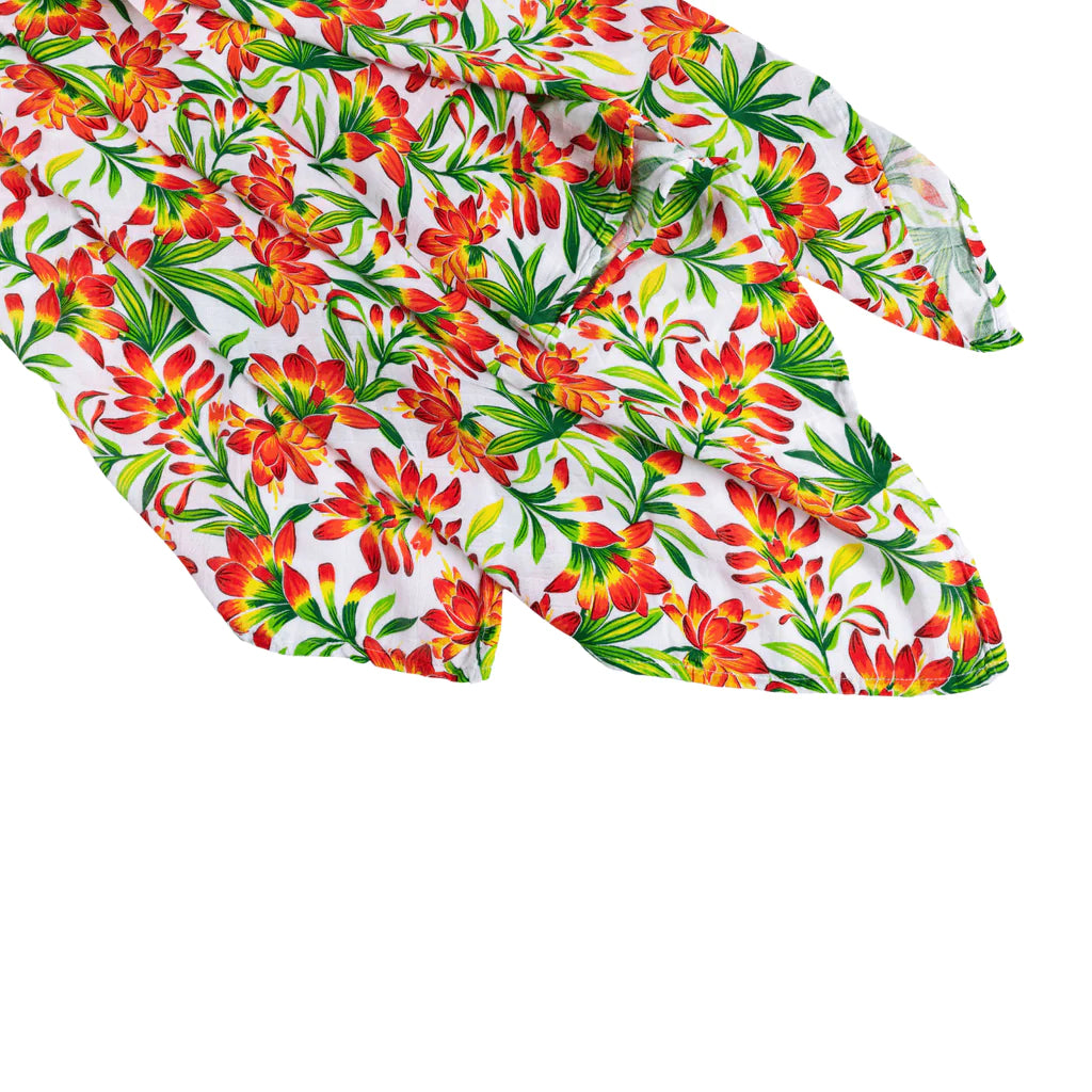 Prairie Fire Muslin Swaddle Blanket