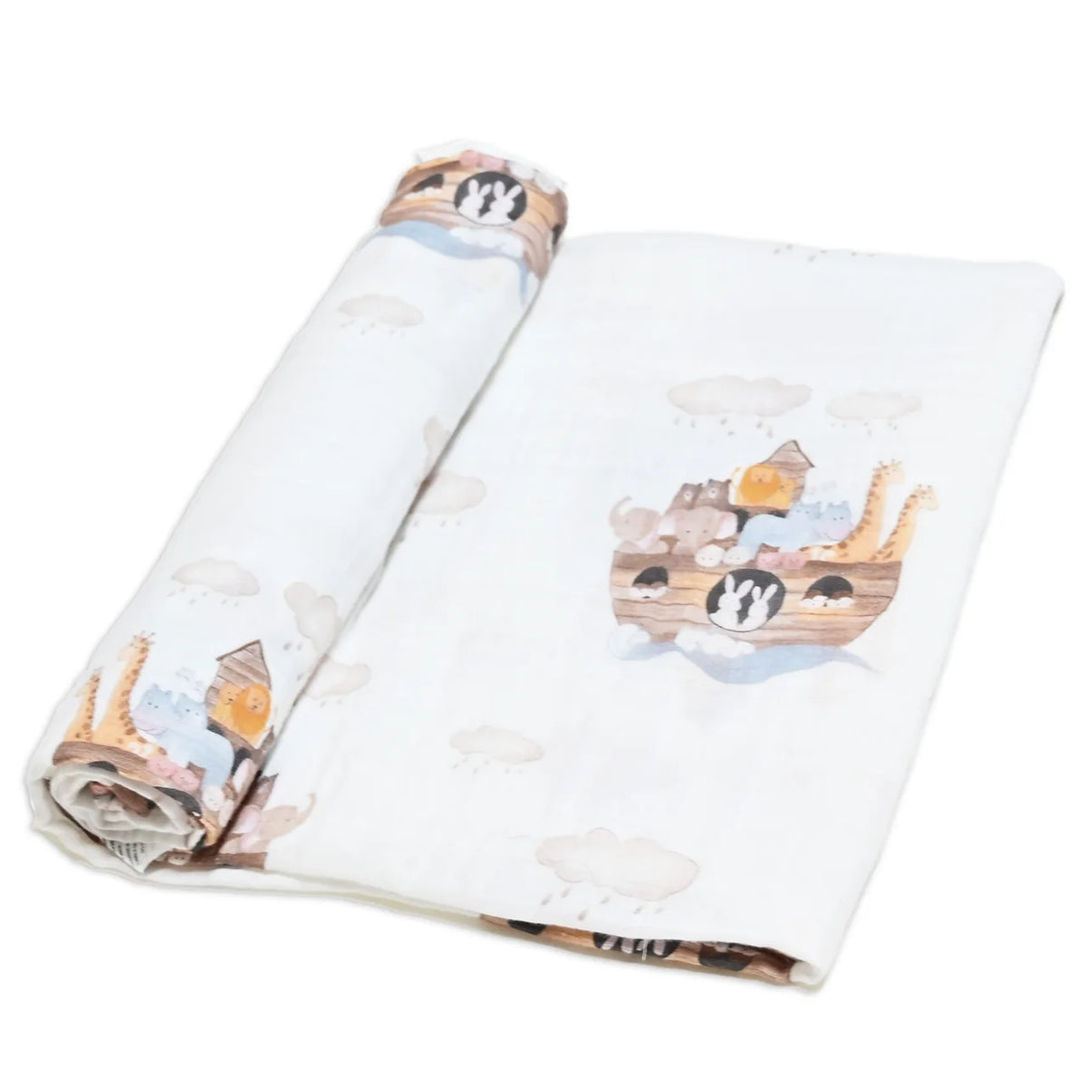 Noahs Ark | Muslin Cotton Swaddle Blanket