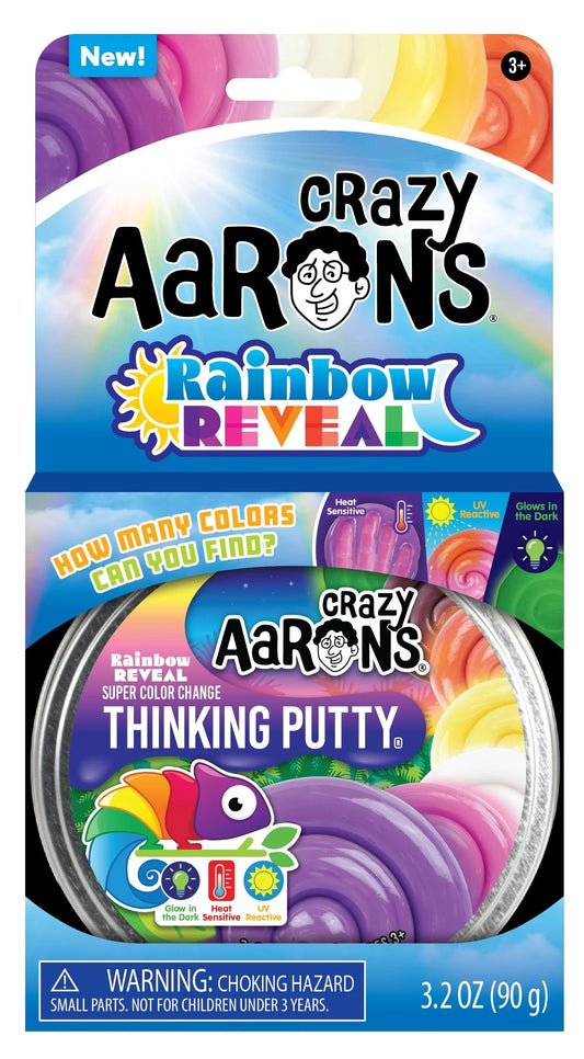 Rainbow Reveal Super Color Change Thinking Putty