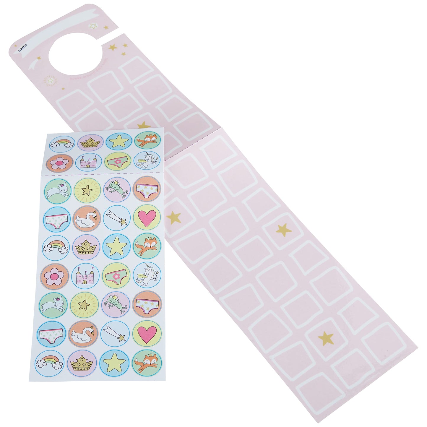Potty Princess | Doorknob Reward Sticker Set