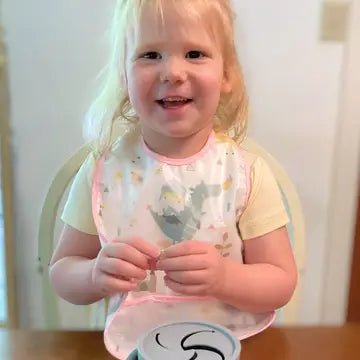 Wipeable Bib with Pocket