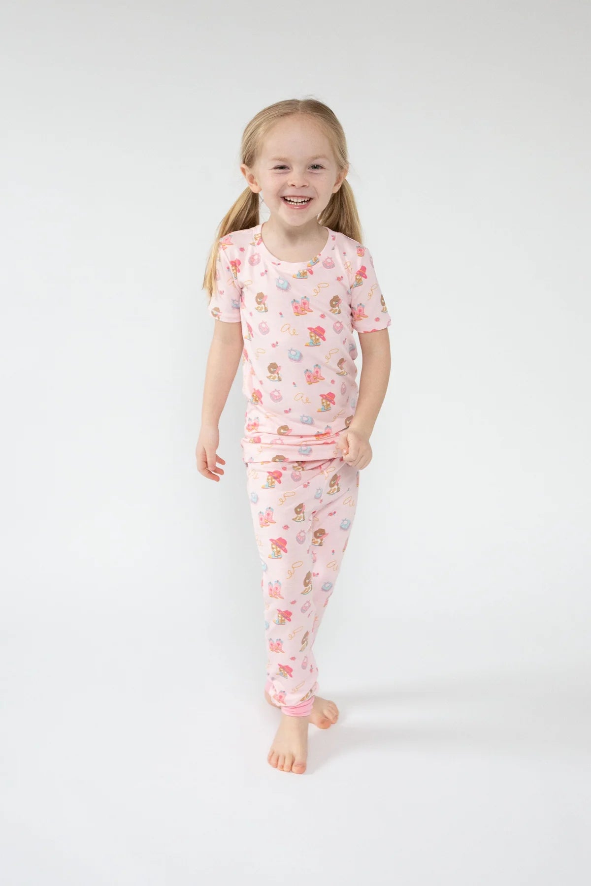 Cowgirl Boots S/S Loungewear Set