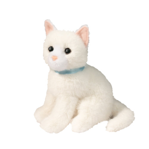 Mini White Cat - Douglas Toys