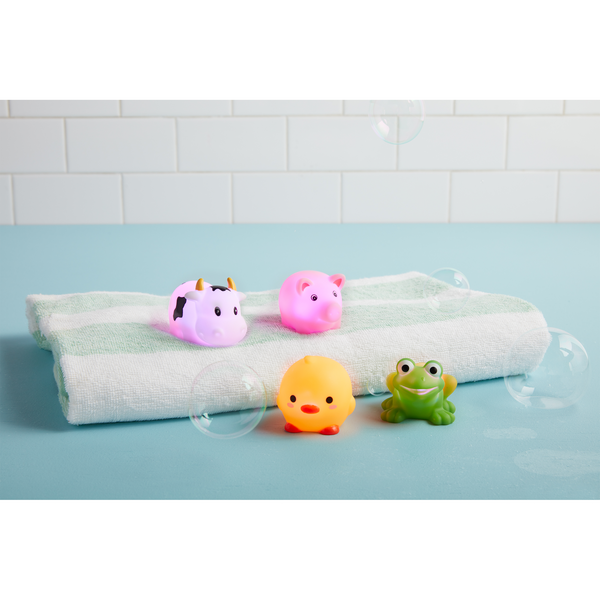 Farm Light-Up Bath Toy Set