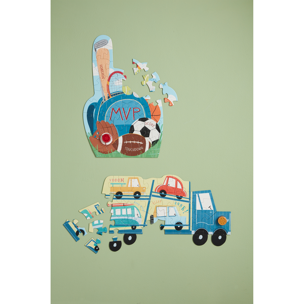 Transportation Jumbo Sound Floor Puzzle