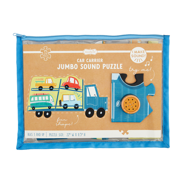 Transportation Jumbo Sound Floor Puzzle