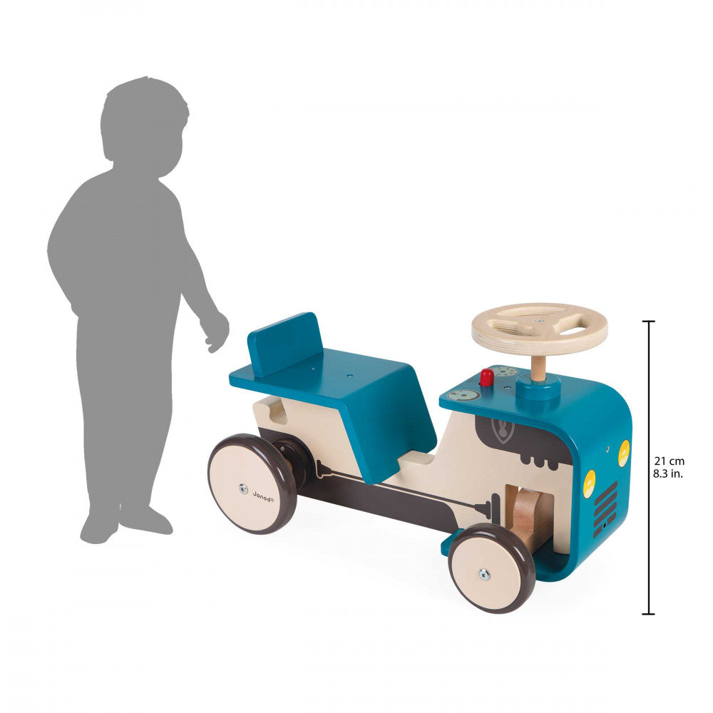 Janod Wooden Ride-On Tractor