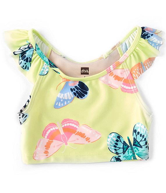 Ruffled Tankini Top - Gossamer Glow