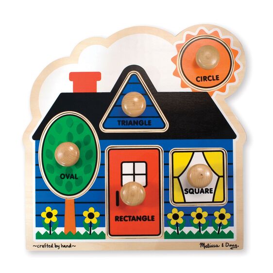 First Shapes Jumbo Knob Puzzle - Melissa & Doug