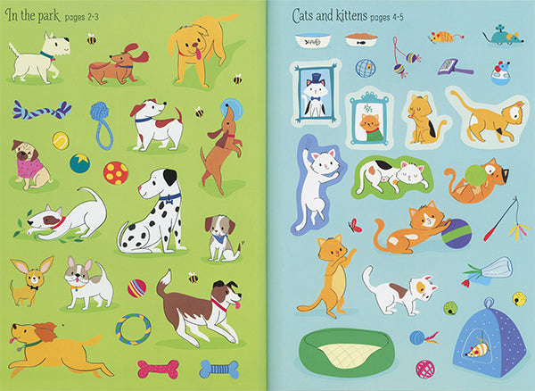 Little First Stickers: Pet - Usborne