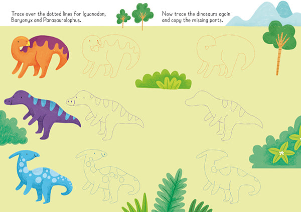Little Wipe-Clean: Dinosaurs to Copy and Trace