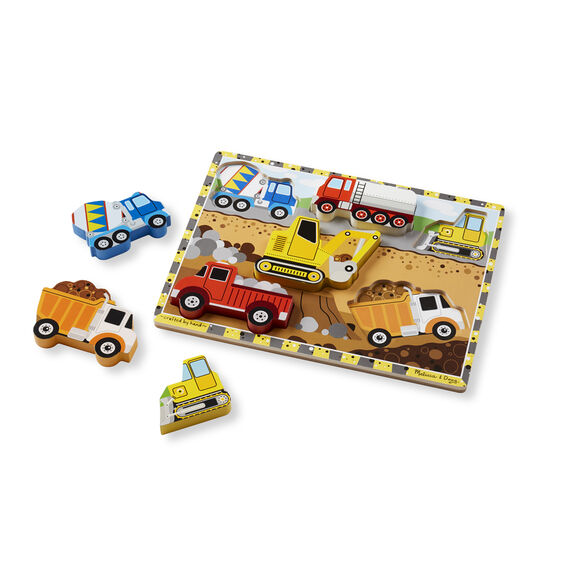 Construction Chunky Puzzle - Melissa & Doug