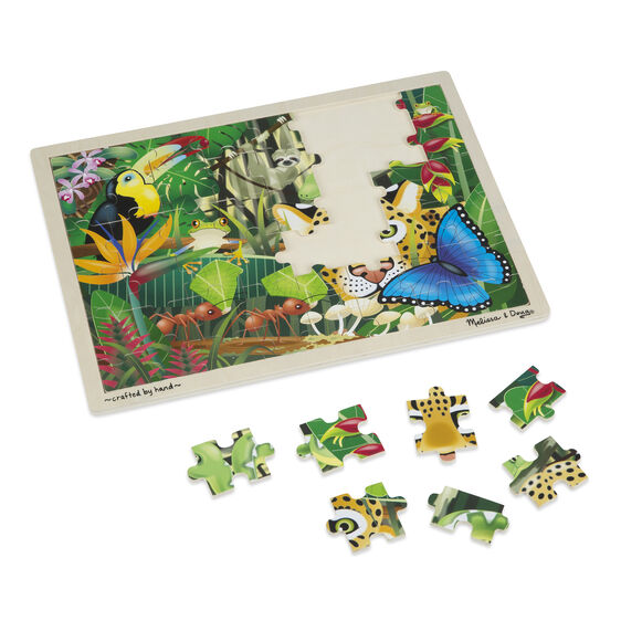 Rainforest 48pc Wooden Jigsaw