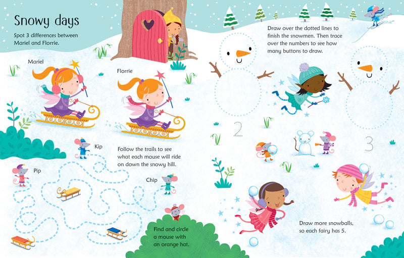 Wipe-Clean Fairy Activities
