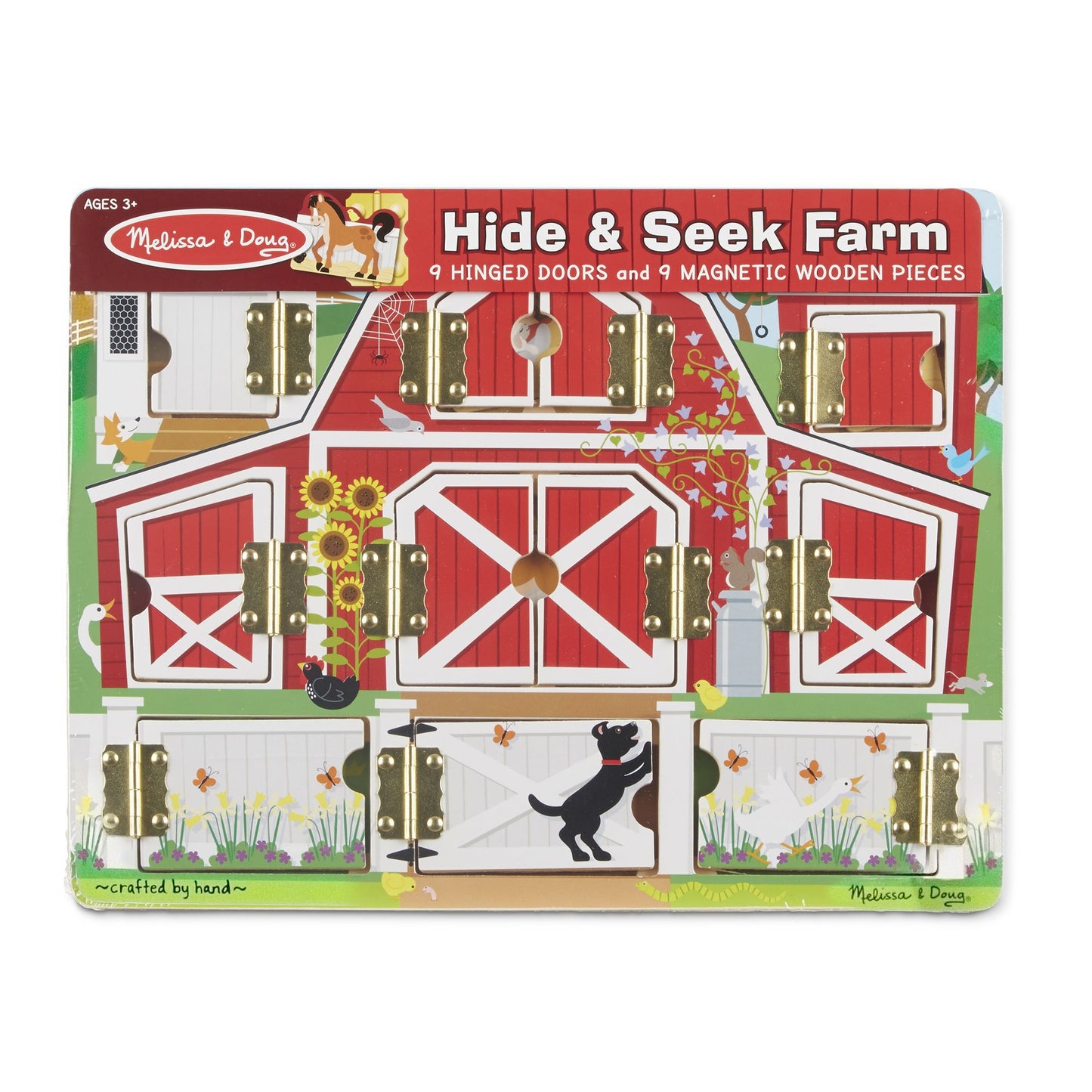 Magnetic Hide & Seek Farm