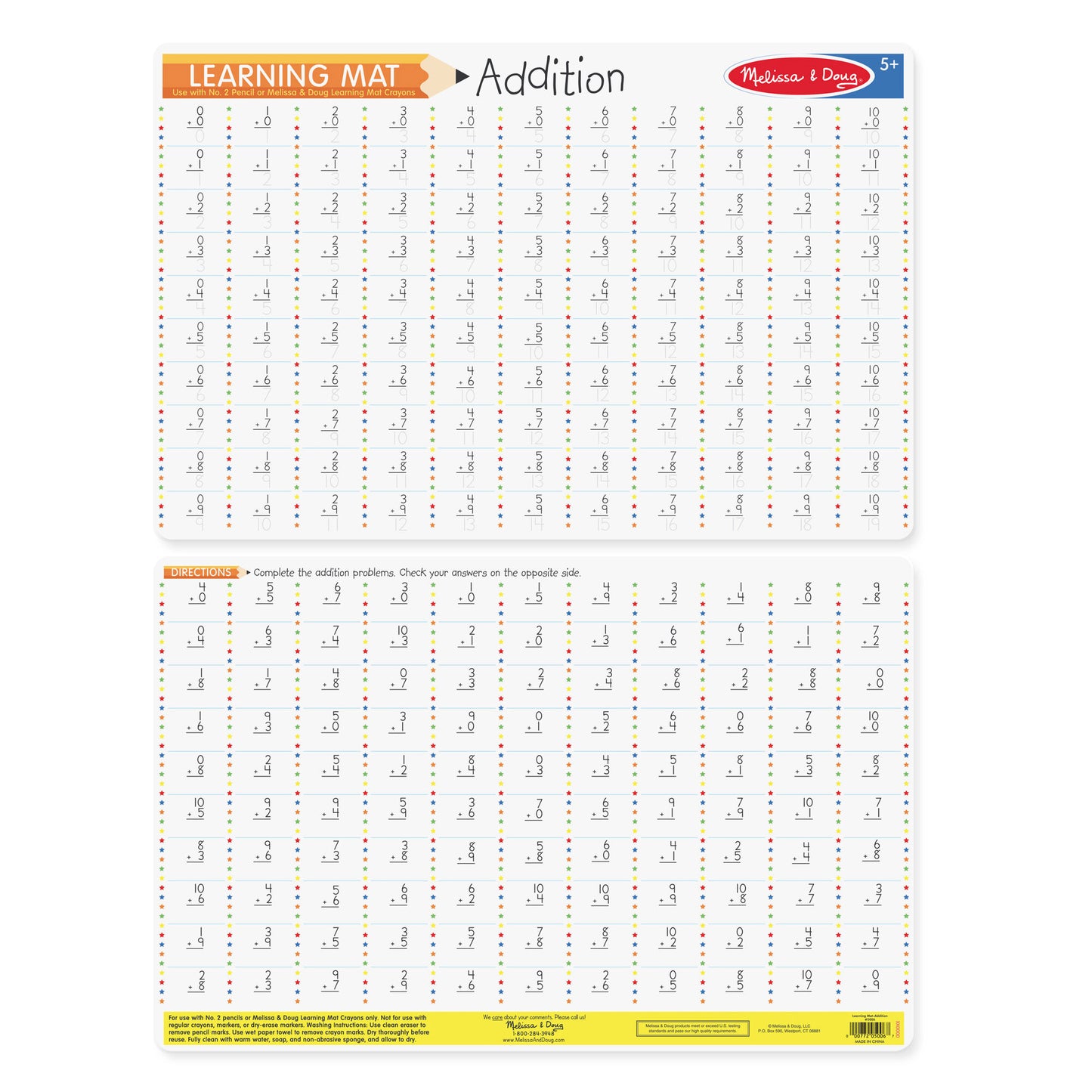 Addition Learning Mat - Melissa & Doug