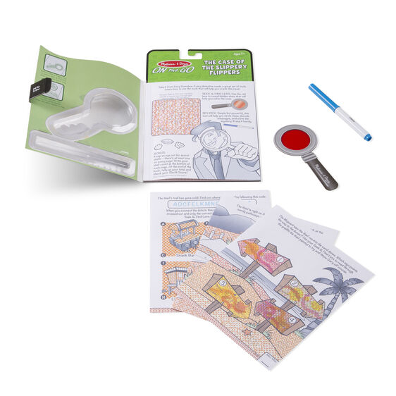 Secret Decoder Set - Case of the Slippery Flippers