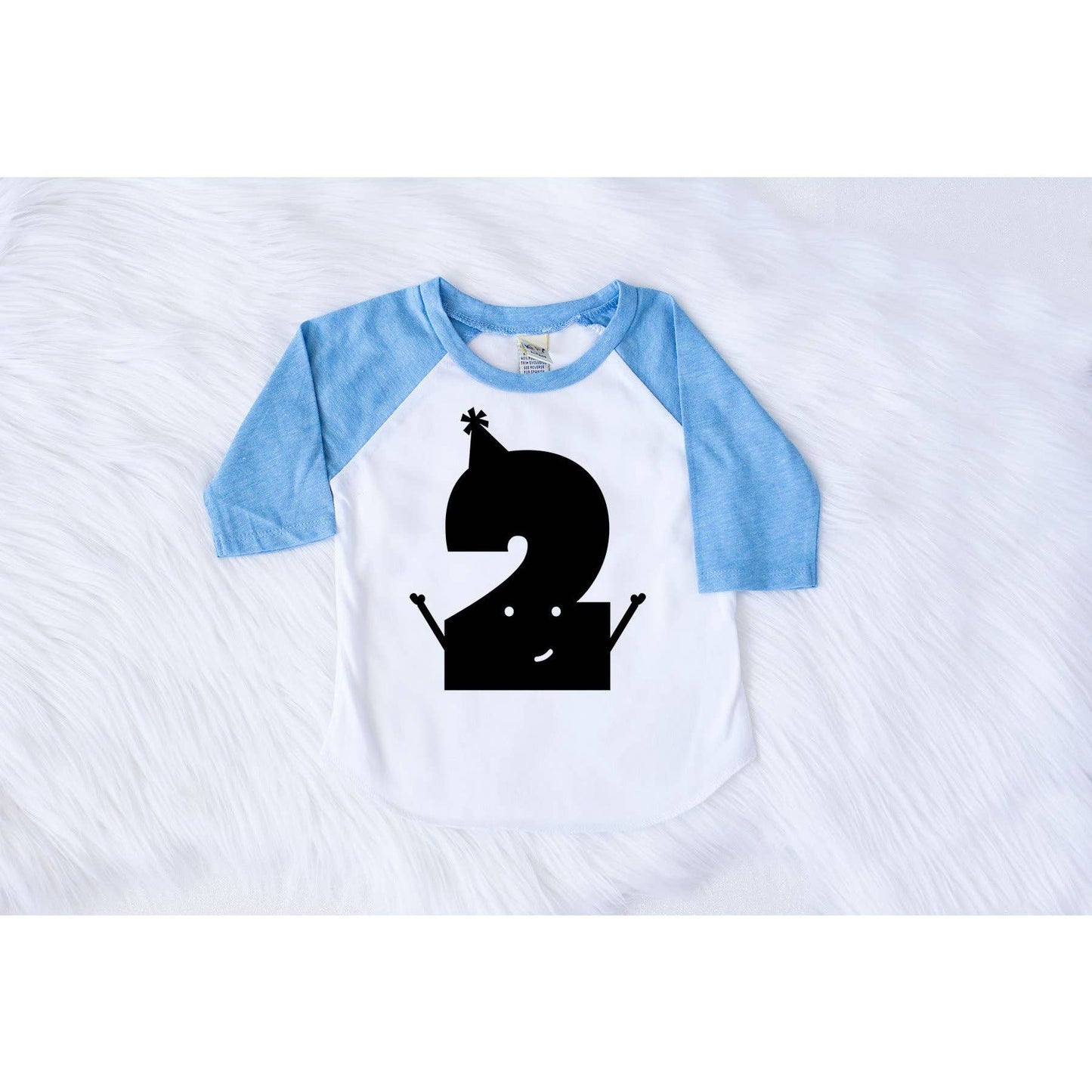 Mr. Two Birthday Shirt - Blue