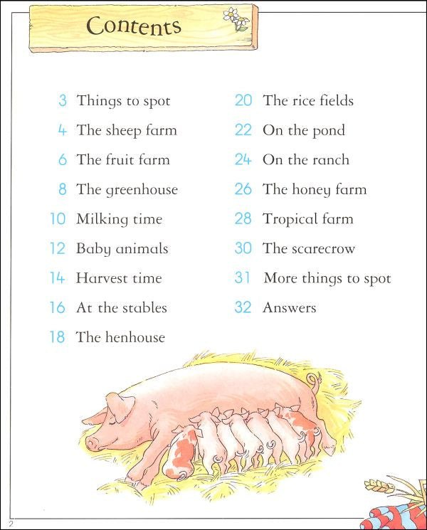 Usborne 1001 Things to Spot on the Farm