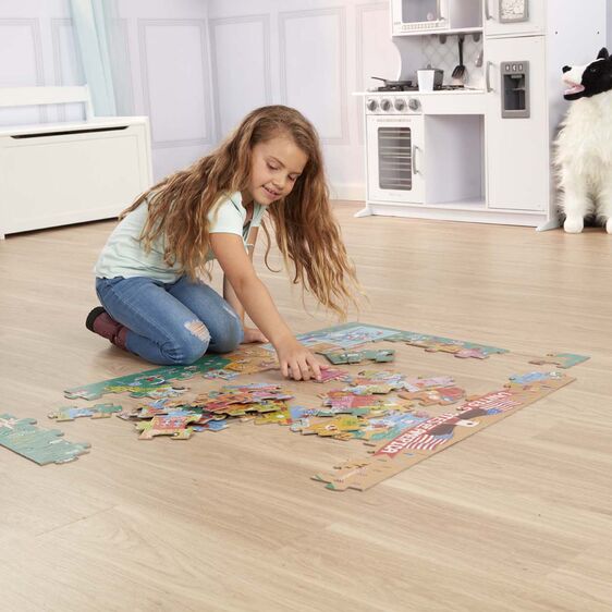 America The Beautiful Floor Puzzle