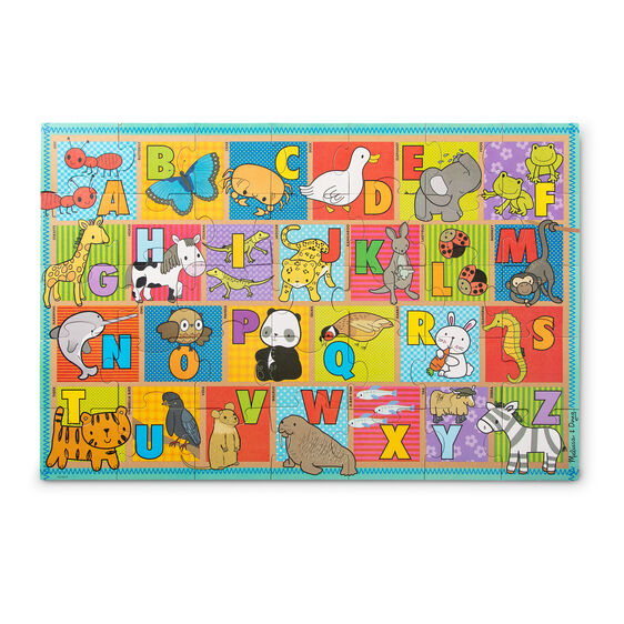 ABC Animals Floor Puzzle - Melissa & Doug