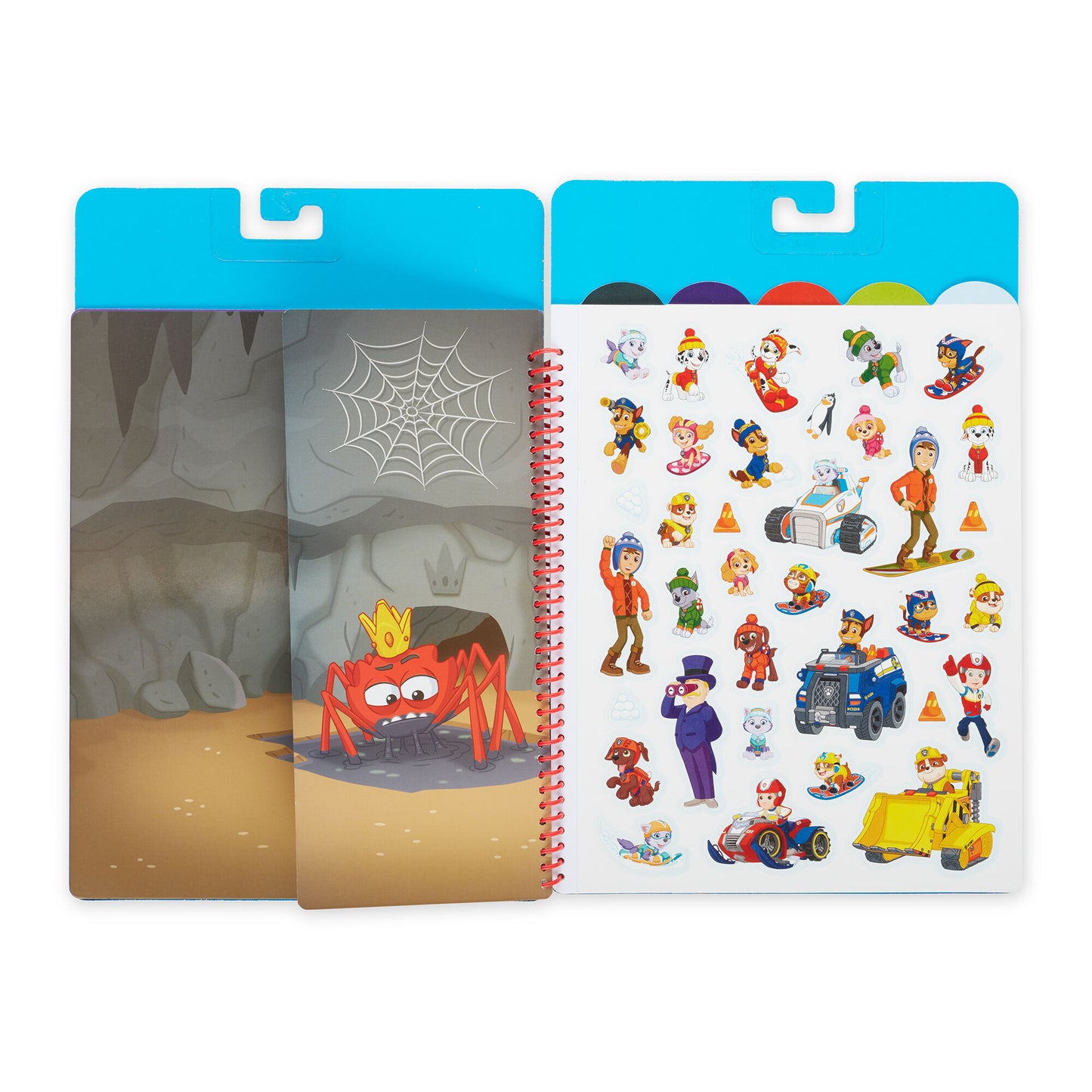 Classic Missions Paw Patrol Restickable Stickers Flip-Flap Pad