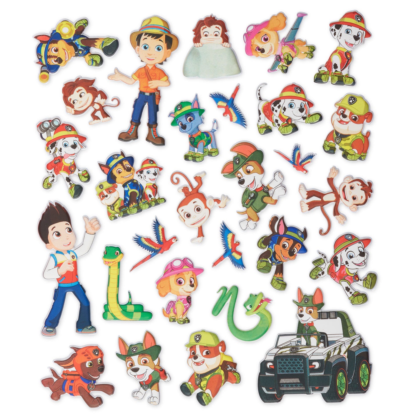 Jungle Paw Patrol Puffy Sticker Pad