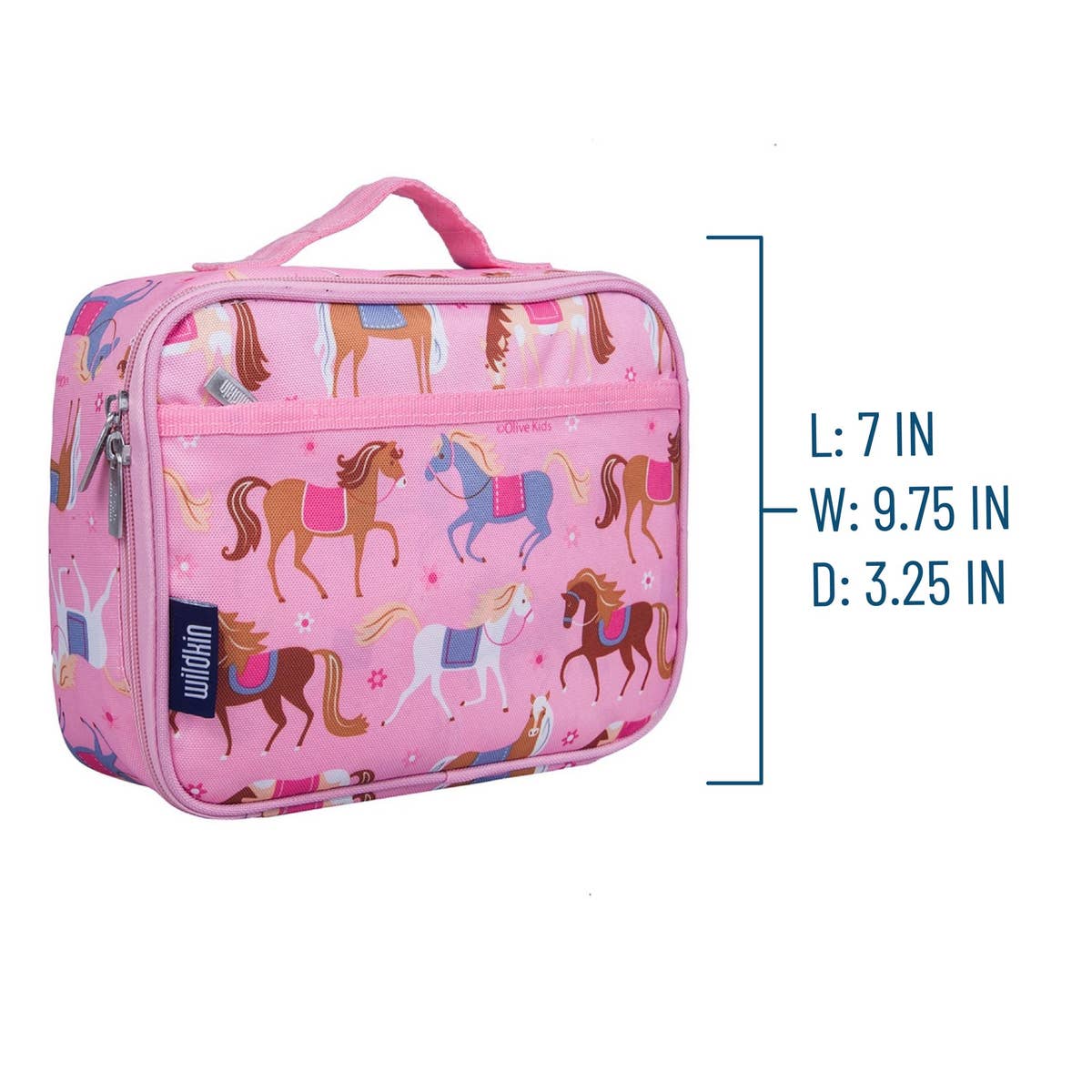 Wildkin Lunch Box - Pink Horses