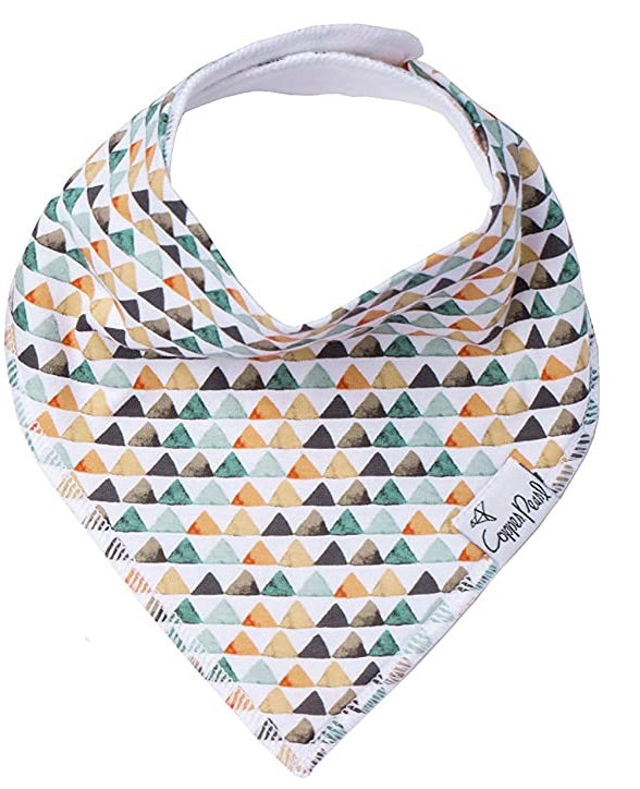 Copper Pearl Single Bandana Bibs - Bison