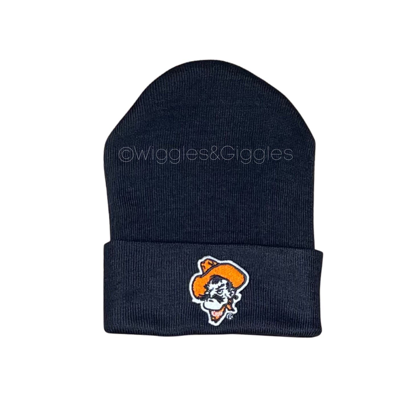 Knit Cap - Black - Pistol Pete