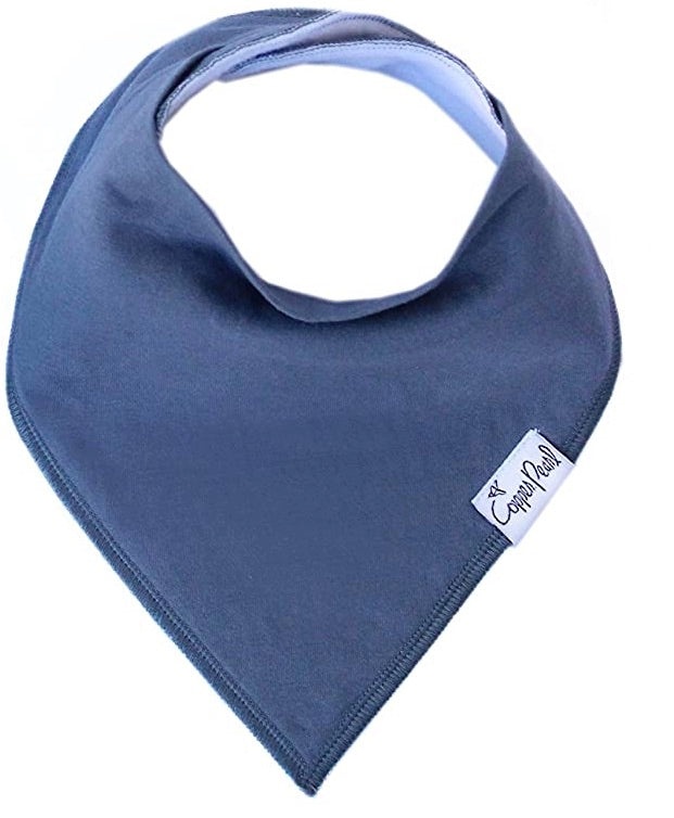 Copper Pearl Single Bandana Bibs - Oxford