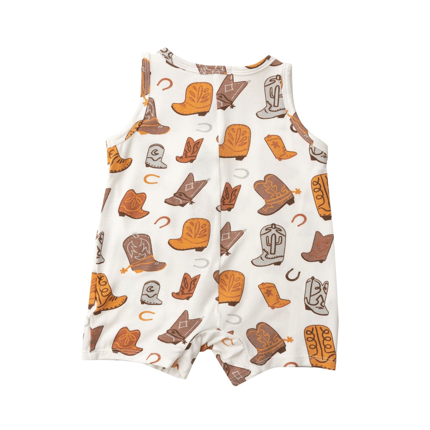Cowboy Boots Shortie Romper