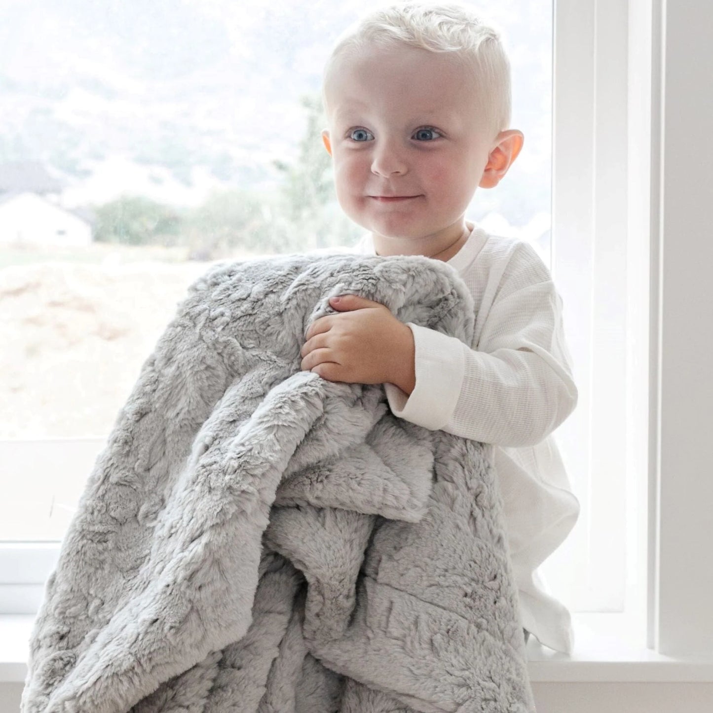 Pebble Dream Receiving Blanket