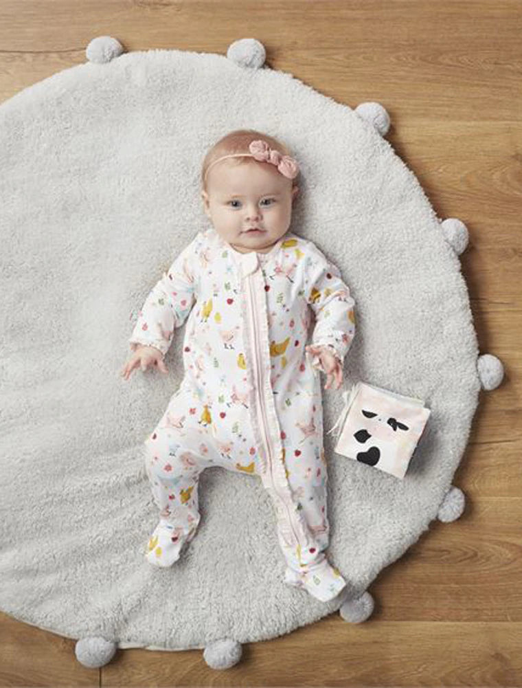 Girl Farm Sleeper and Book Set
