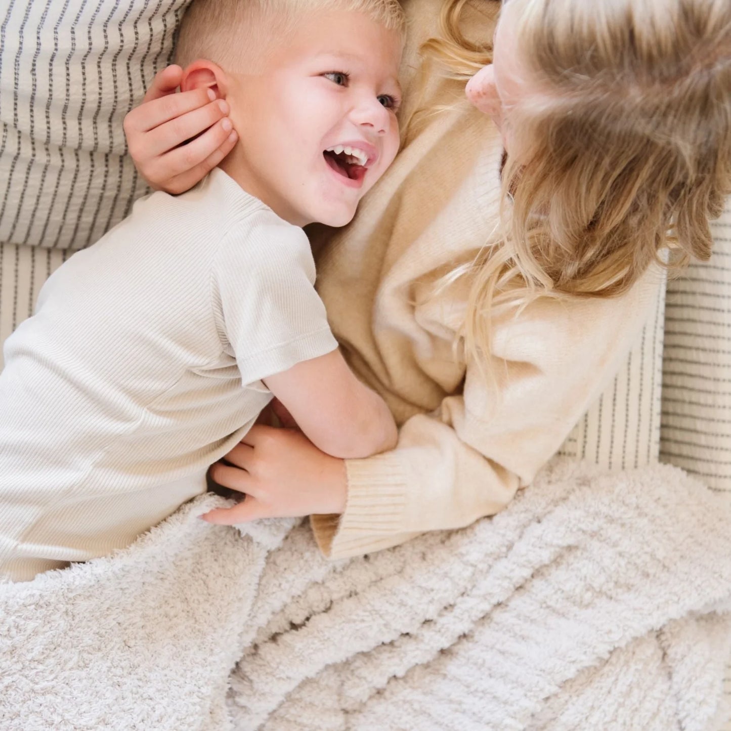 Moonbeam Ribbed Bamboni Receiving Blanket
