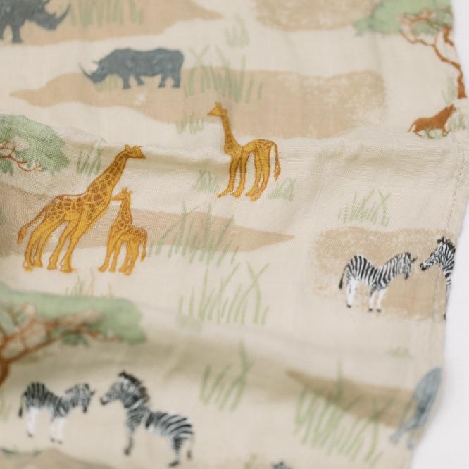 Saranoni Bamboo Rayon Muslin Swaddle - Savannah
