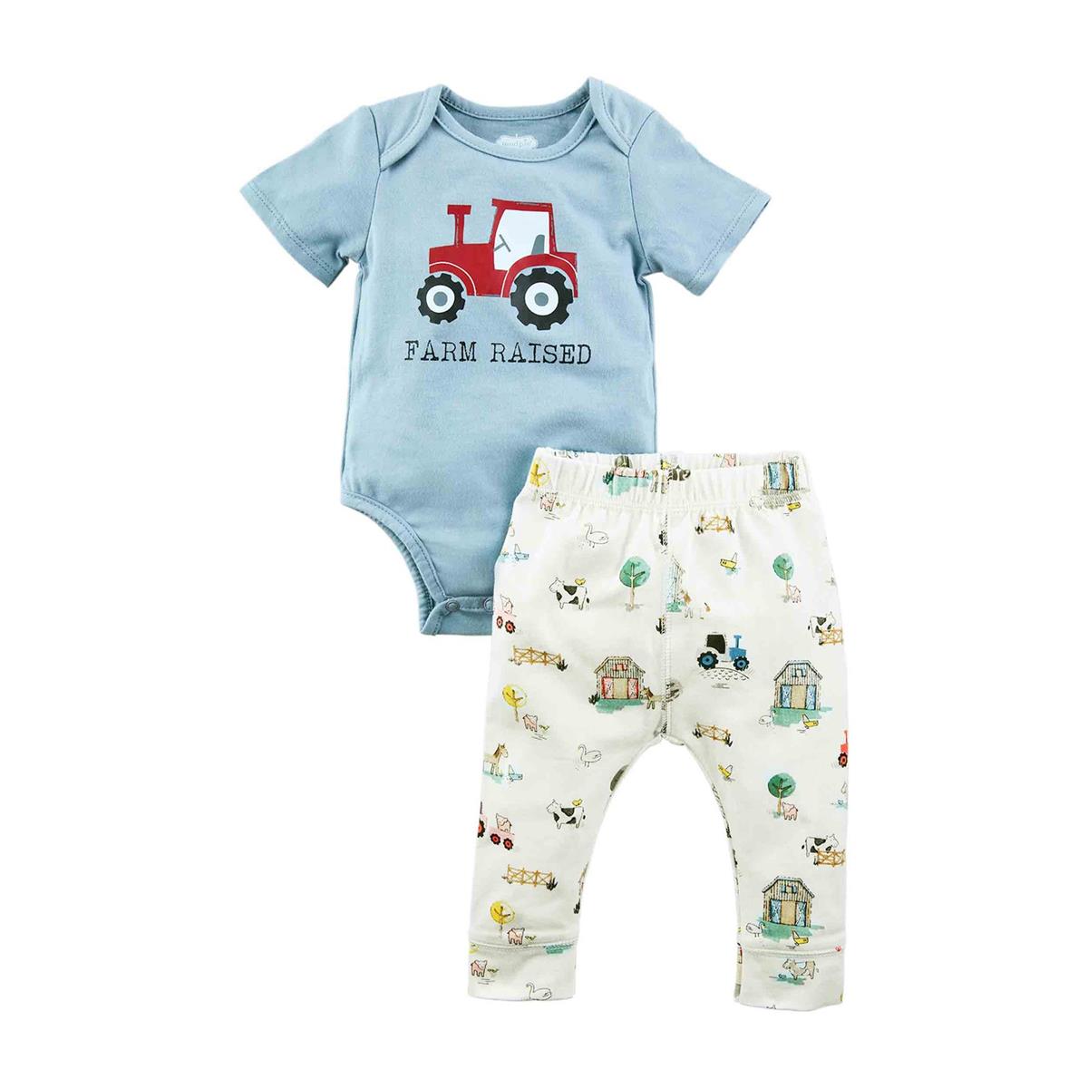 Tractor Crawler & Pant Set