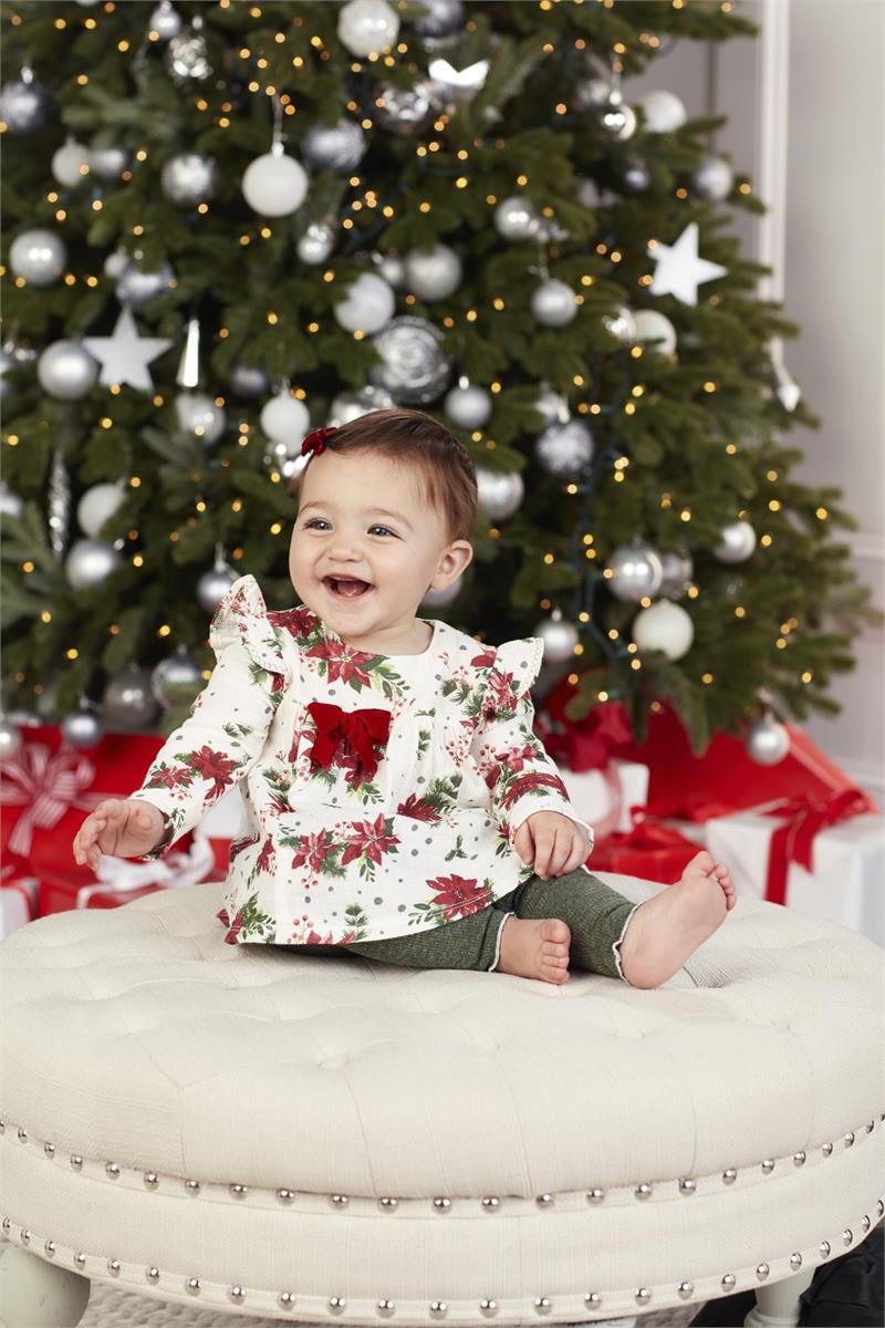 Poinsettia Tunic and Legging Set