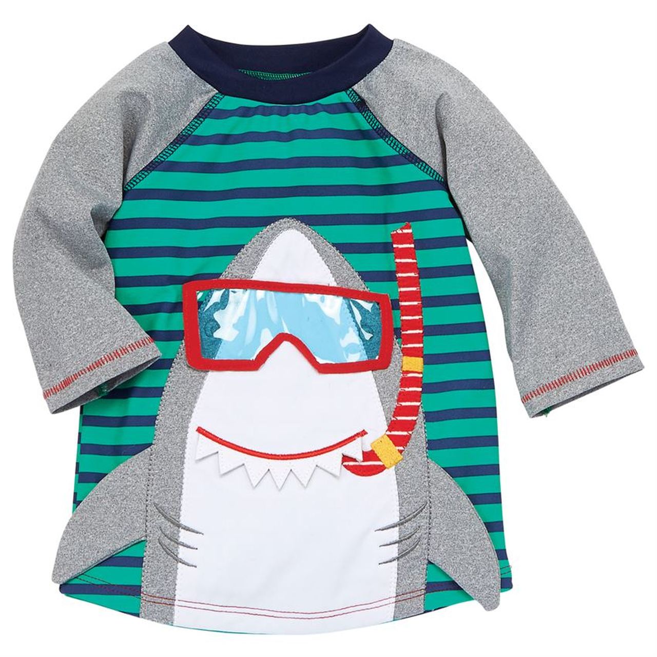 Mud Pie Snorkel Shark Rash Guard