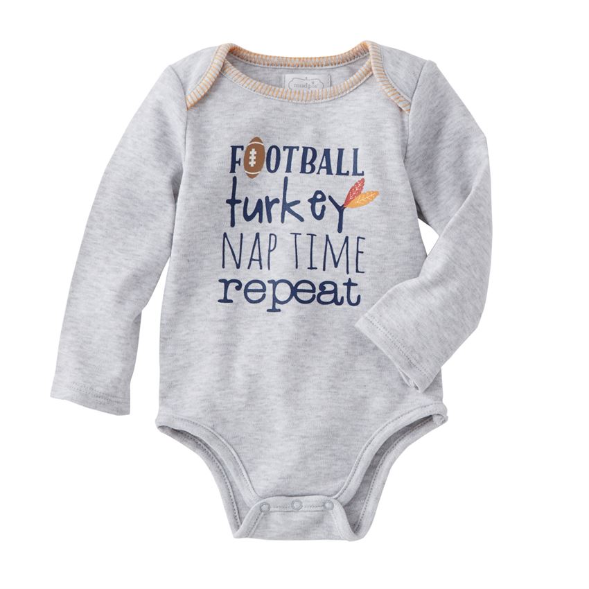 Mud Pie Football Thanksgiving Crawler