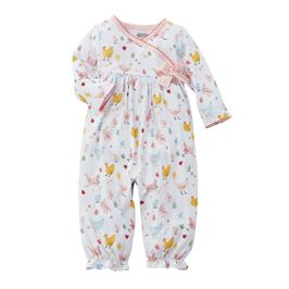 Mud Pie Convertible Knit Gown - Pink Chicken