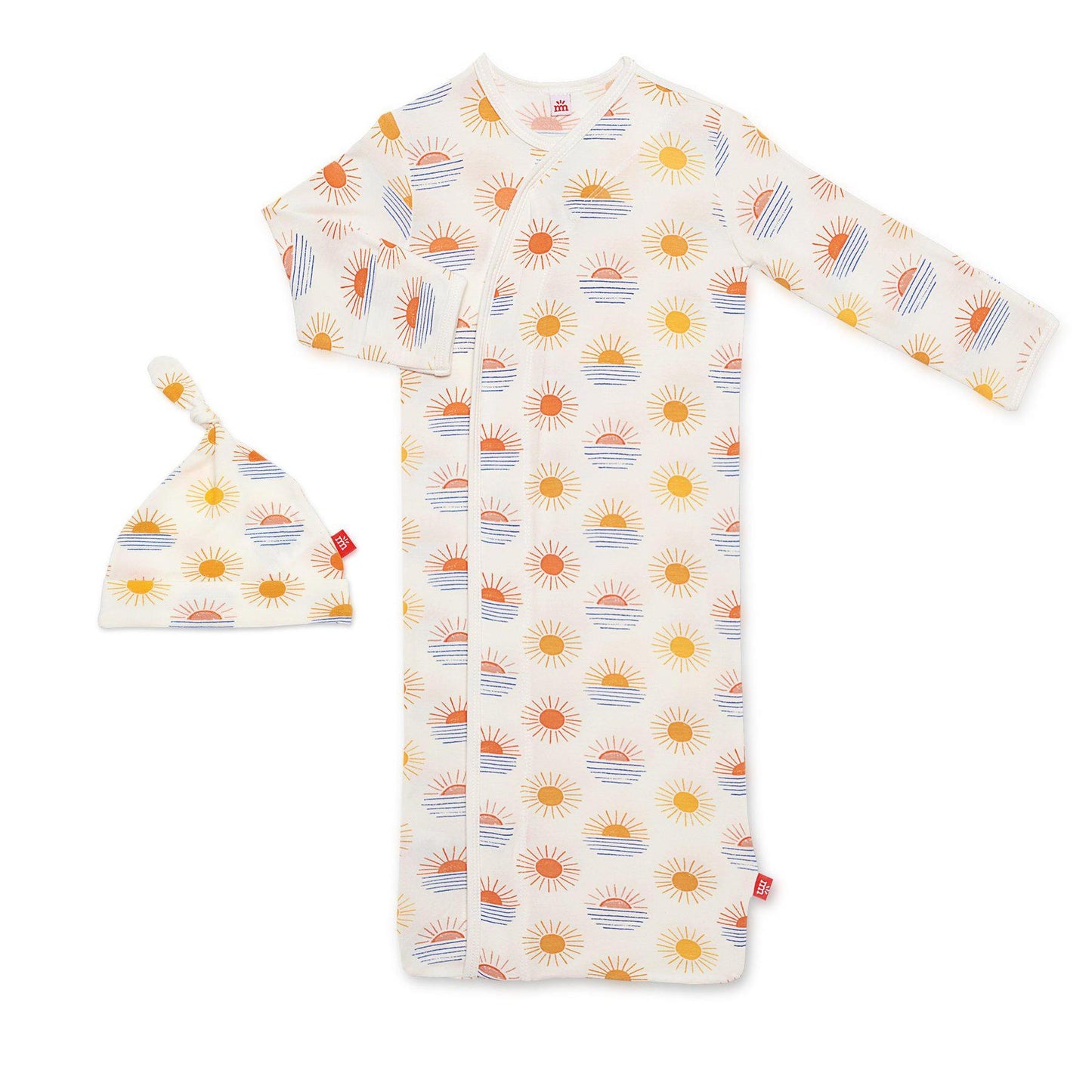 Sol Mates Modal Magnetic Sack Gown & Hat Set