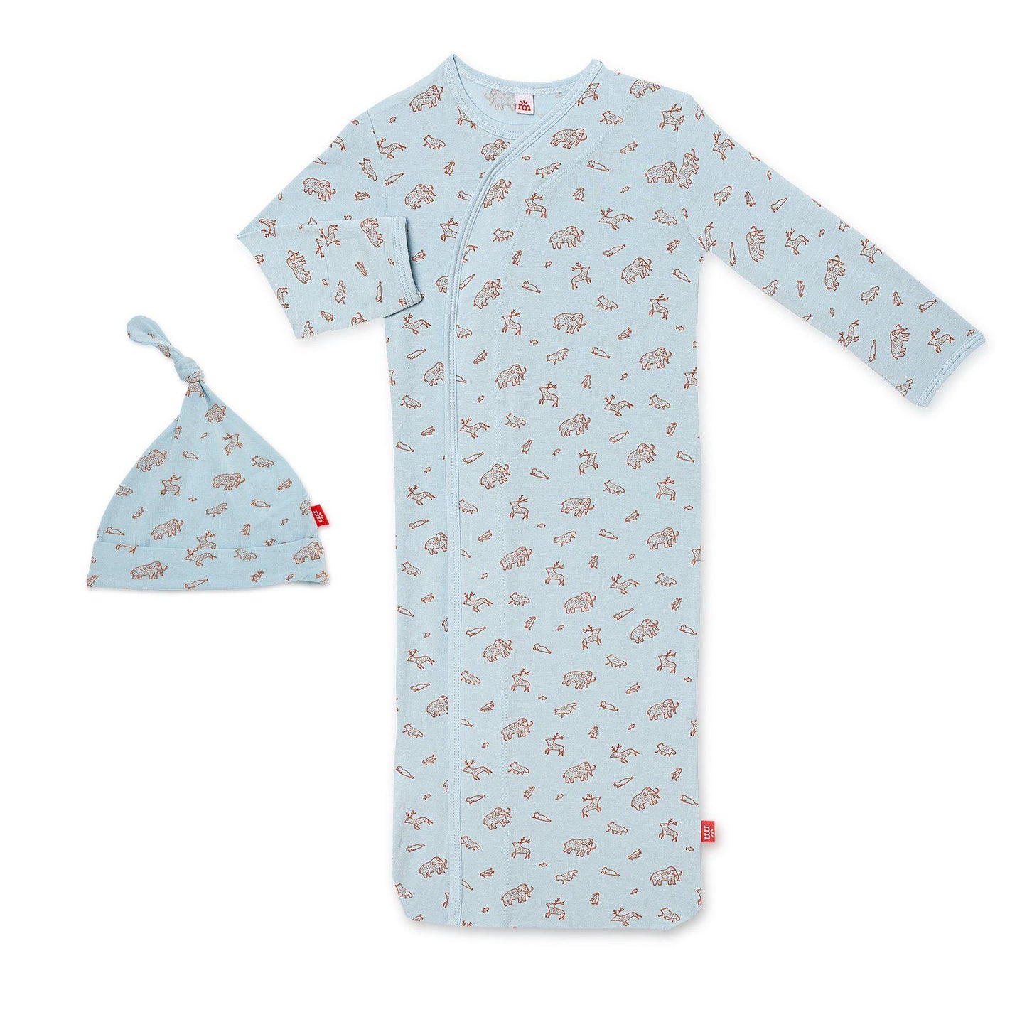 Jasper Modal Magnetic Sack Gown & Hat Set