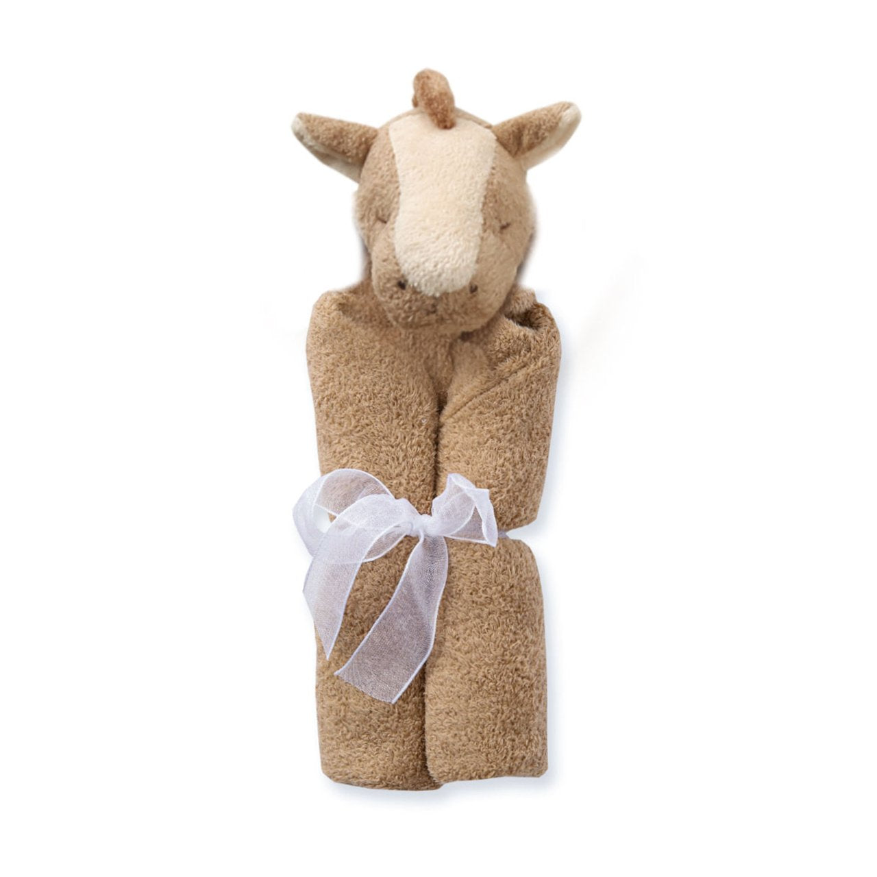 Brown Pony Lovie Blanket