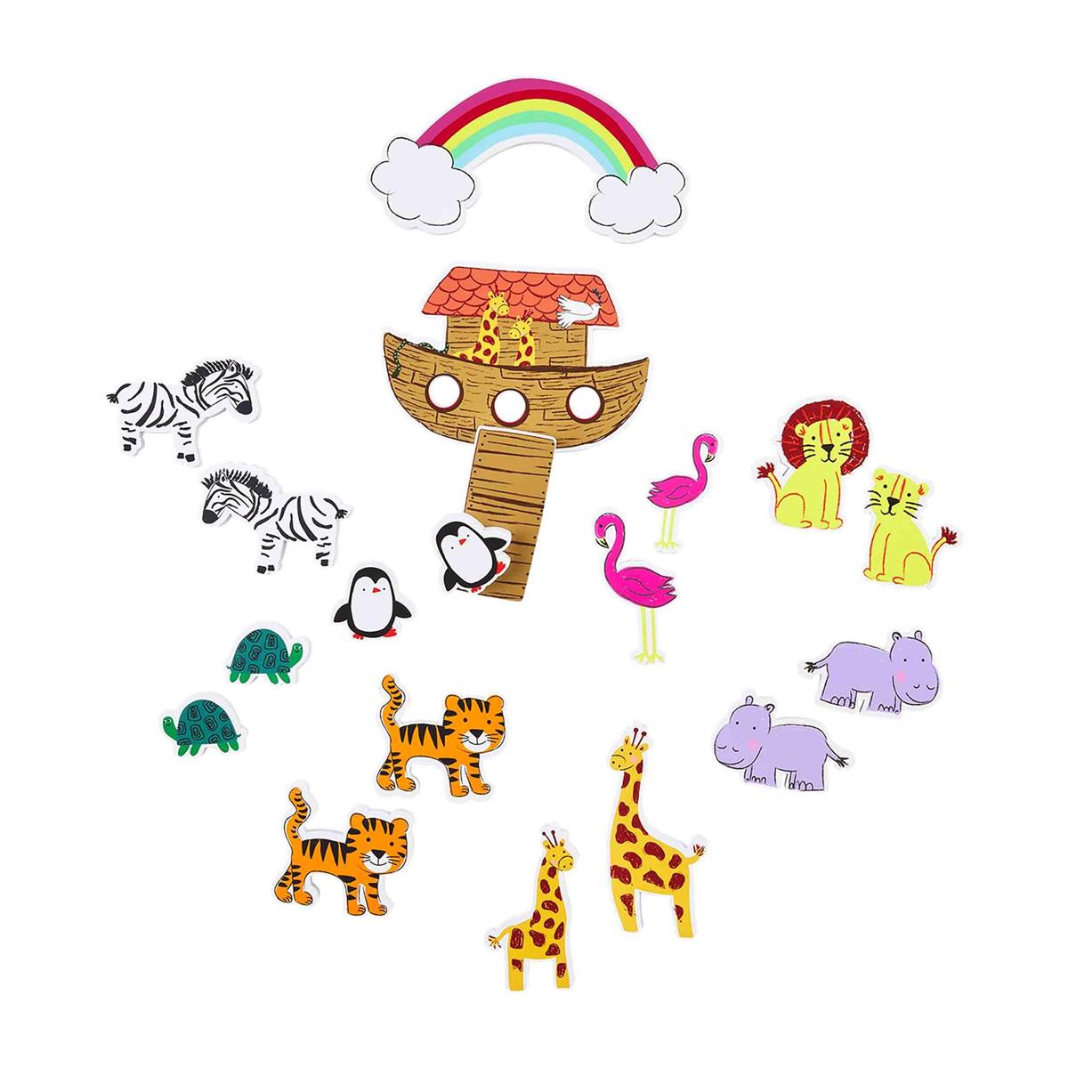 Noah's Ark Bath Sticker Set